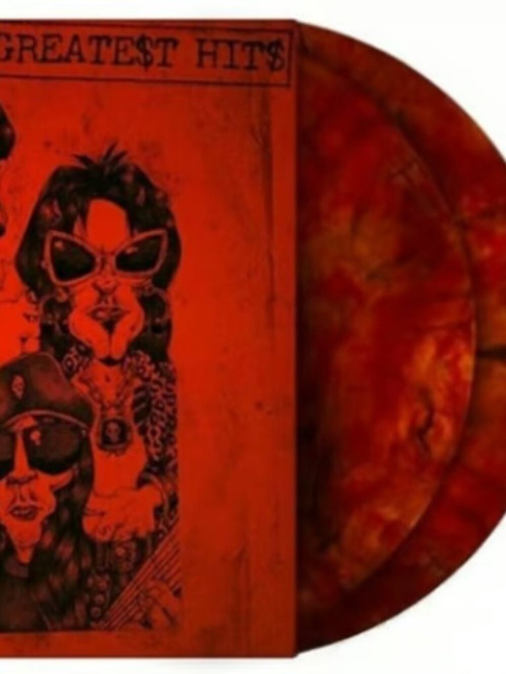 Motley Crue Greatest Hits 2-LP ~Exclusive Colored Vinyl (Crimson Smoke) ~Sealed!